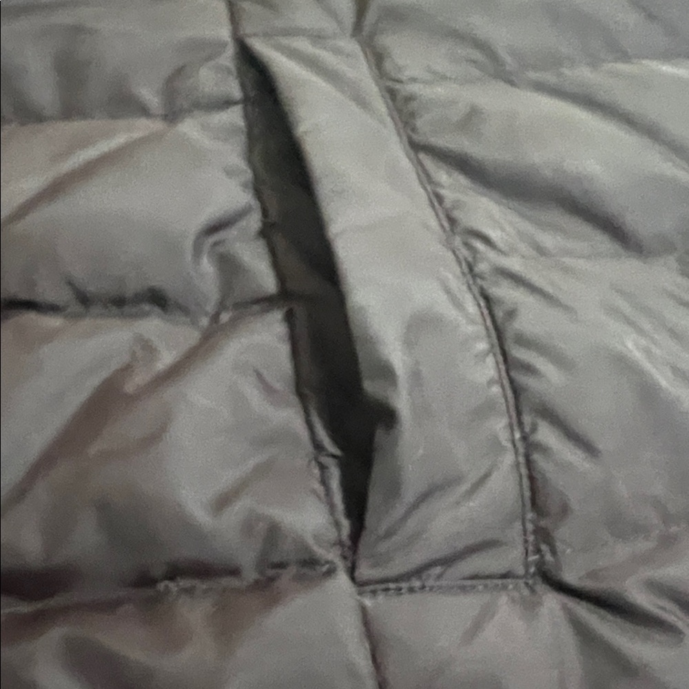 Eileen Fisher Dark Brown Quilted Down Vest. 1X - Picture 5 of 7